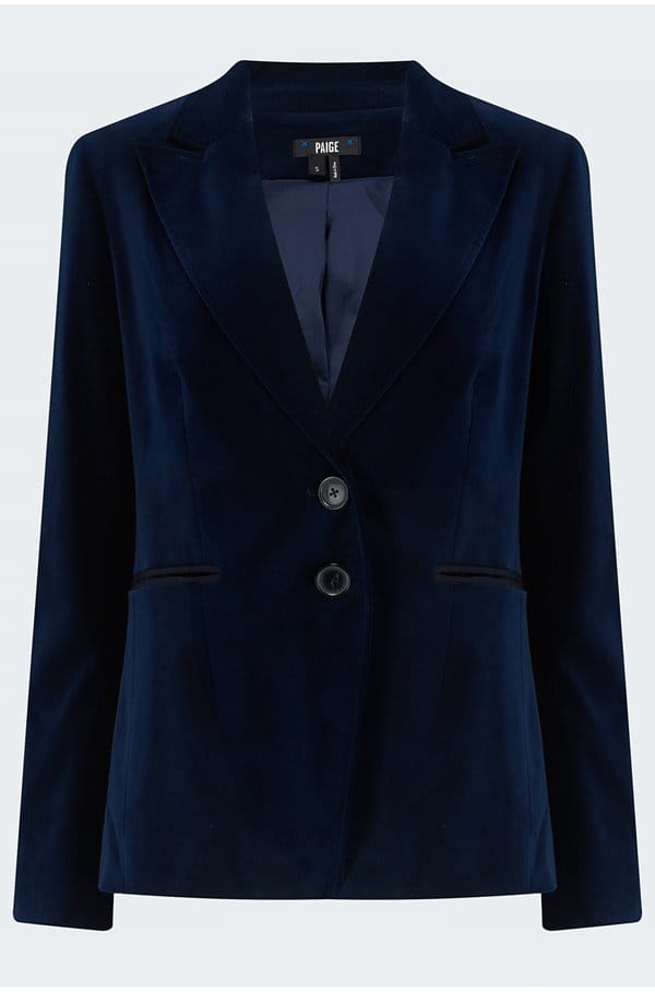 chelsee blazer in deep navy