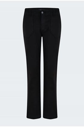 Mayslie Straight Ankle in Black