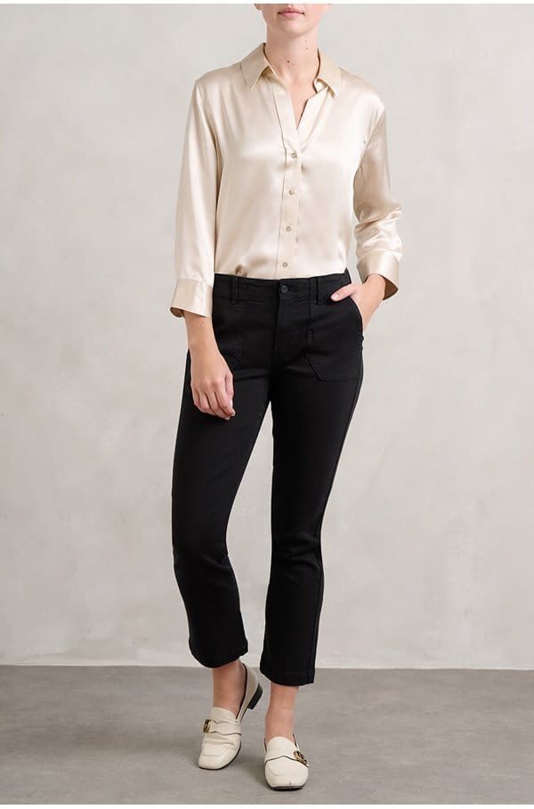 mayslie straight ankle in black