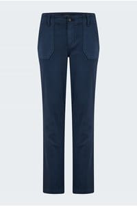 mayslie straight ankle in vintage navy haze