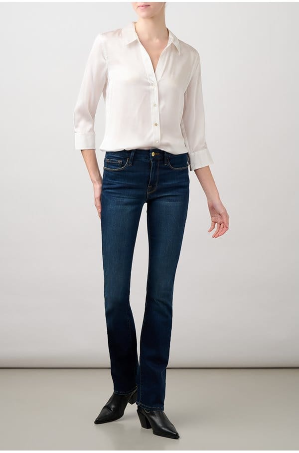 dani blouse in white