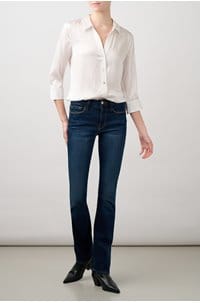 dani blouse in white