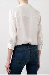 dani blouse in white