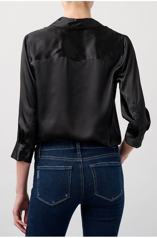 dani blouse in black