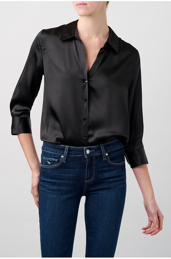 dani blouse in black