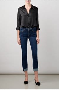 dani blouse in black