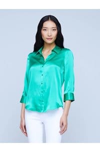 dani blouse in jade