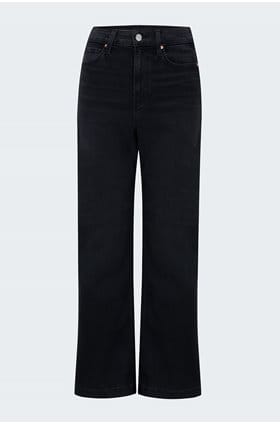 Anessa Wide Jean in Black Willow