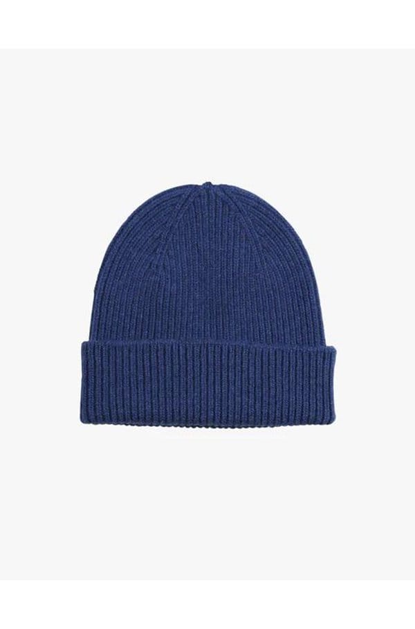 beanie hat in royal blue