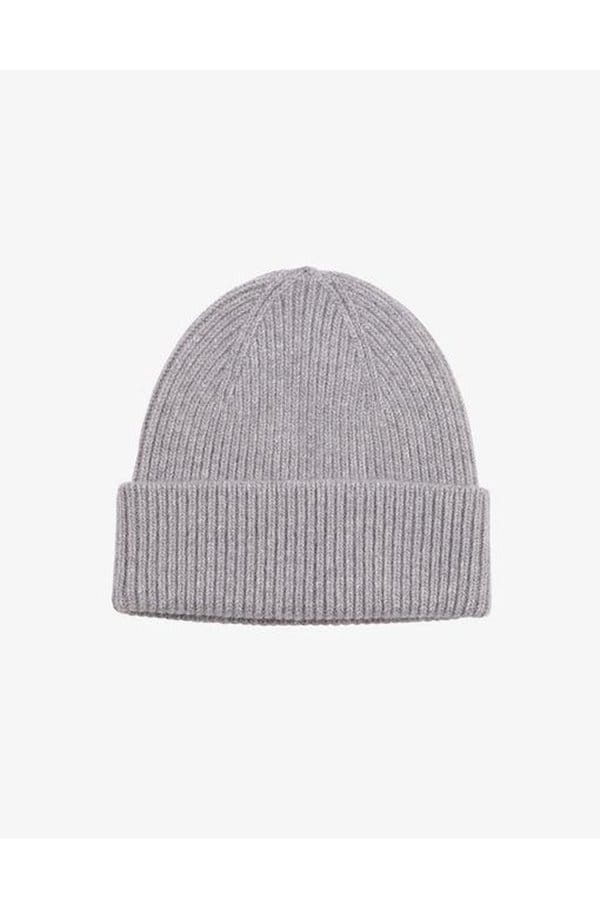 beanie hat in heather grey