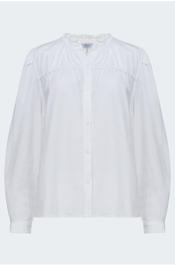 camille shirt in white