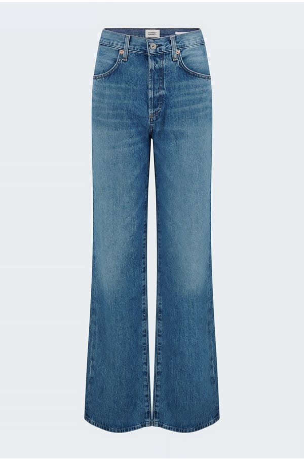 annina high rise wide leg in pinnacle
