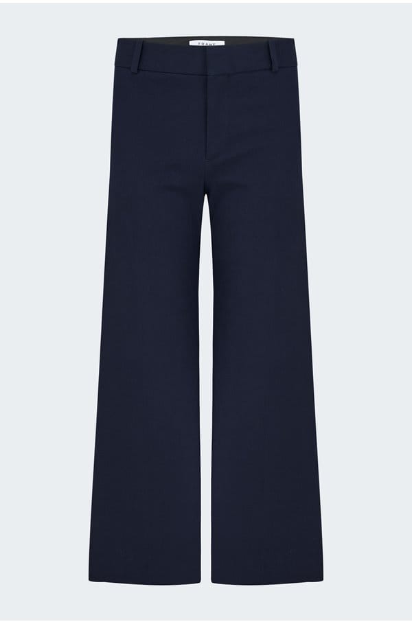 le palazzo trouser in navy