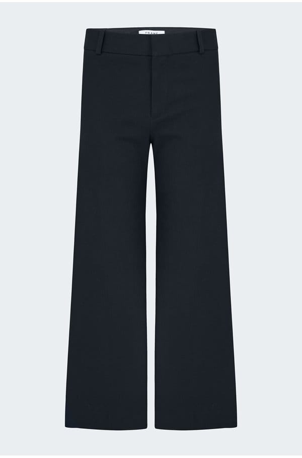 le palazzo trouser in black