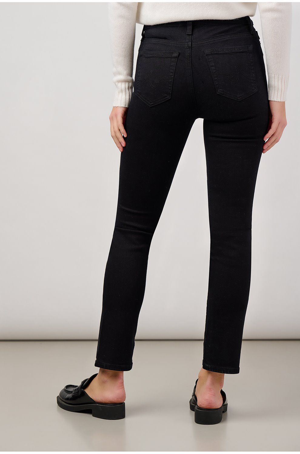 Trilogy Stores | Mari Straight Jean in Opulent Black