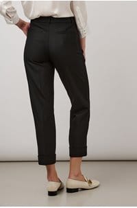 clement tailored trouser in black