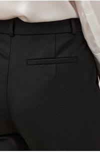 clement tailored trouser in black