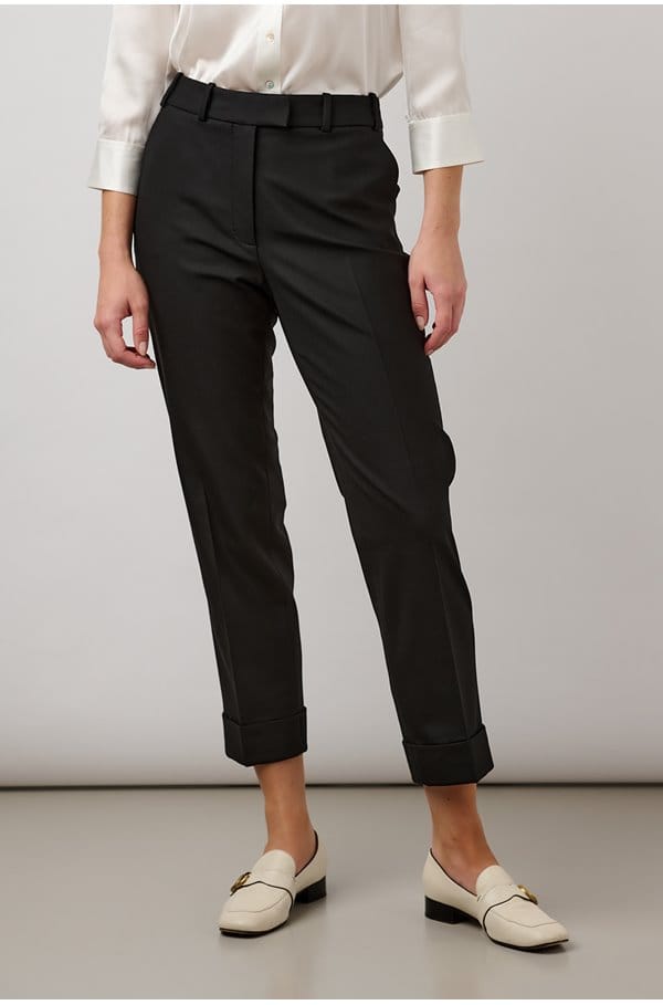 clement tailored trouser in black
