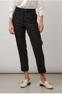 clement tailored trouser in black