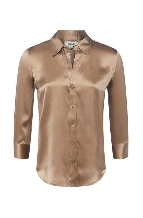 dani blouse in chantarelle