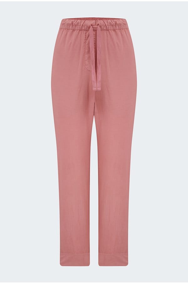 draper trouser in rosewood