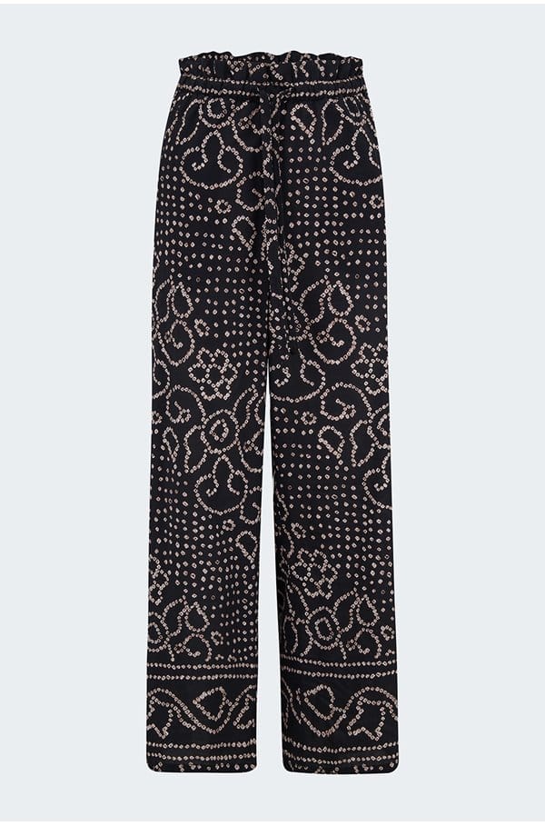 talyn trouser in black jewel bijoux