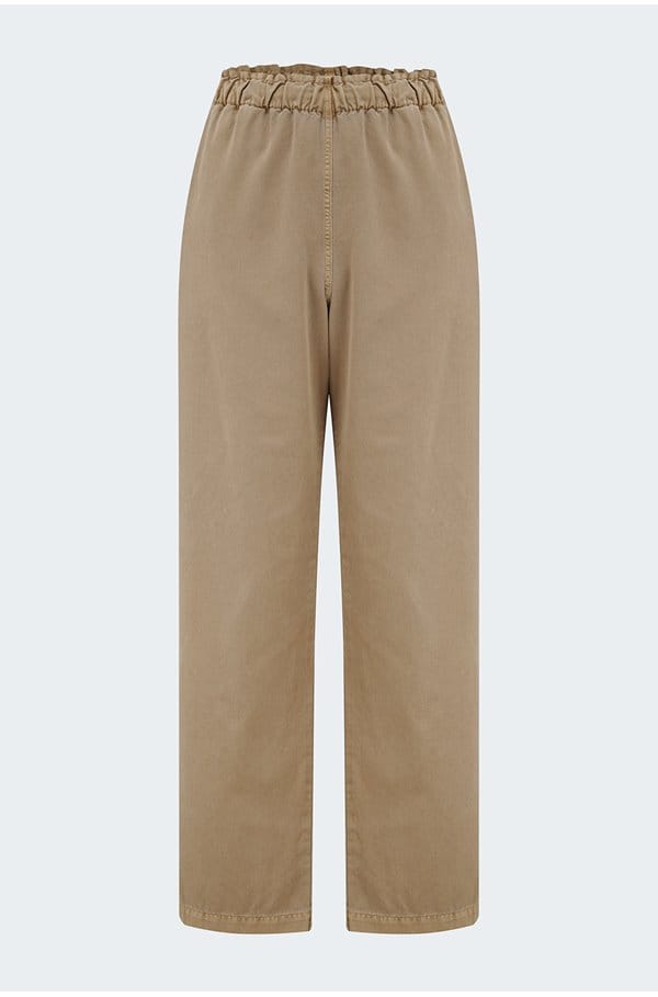 shiloh trouser in dark sand