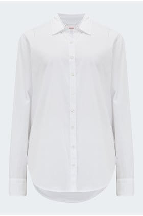 Beau Poplin Shirt in White