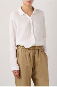 scout shirt in white