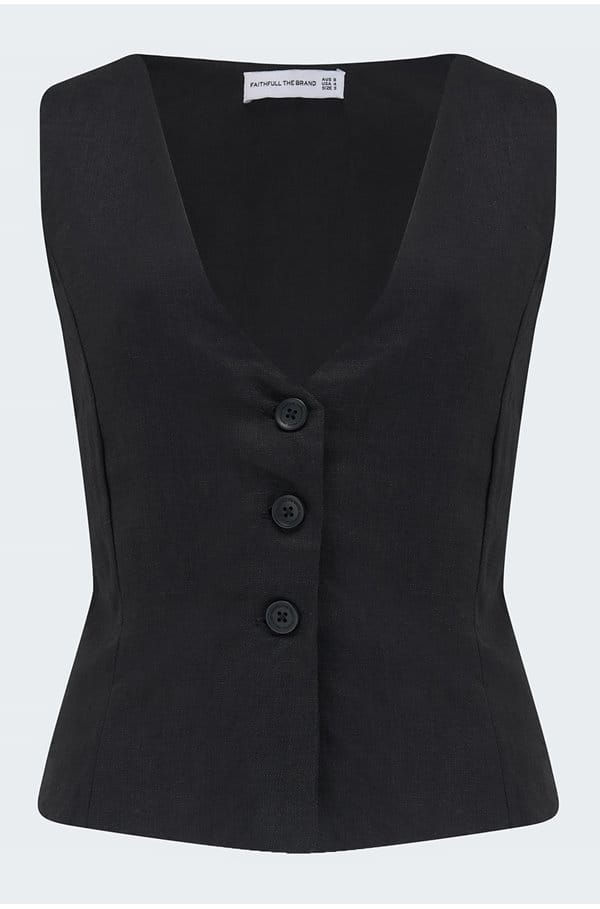 salome top in black