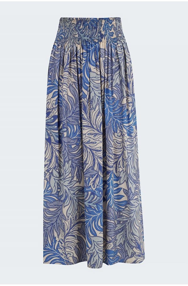 bella skirt in jungle print lake