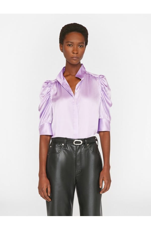 gillian top in lilac