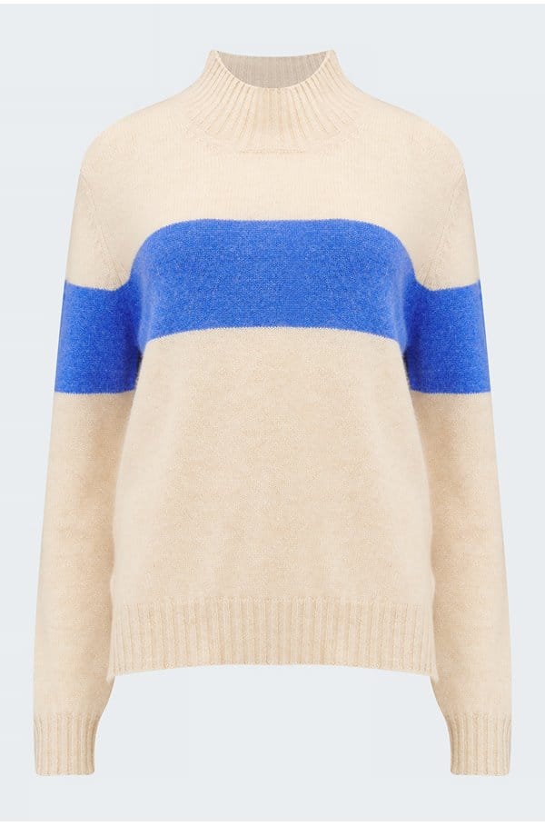 one stripe turtle in oatmeal periwinkle