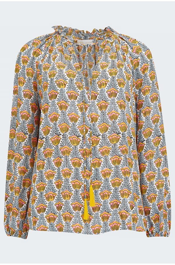 penny blouse in french blue