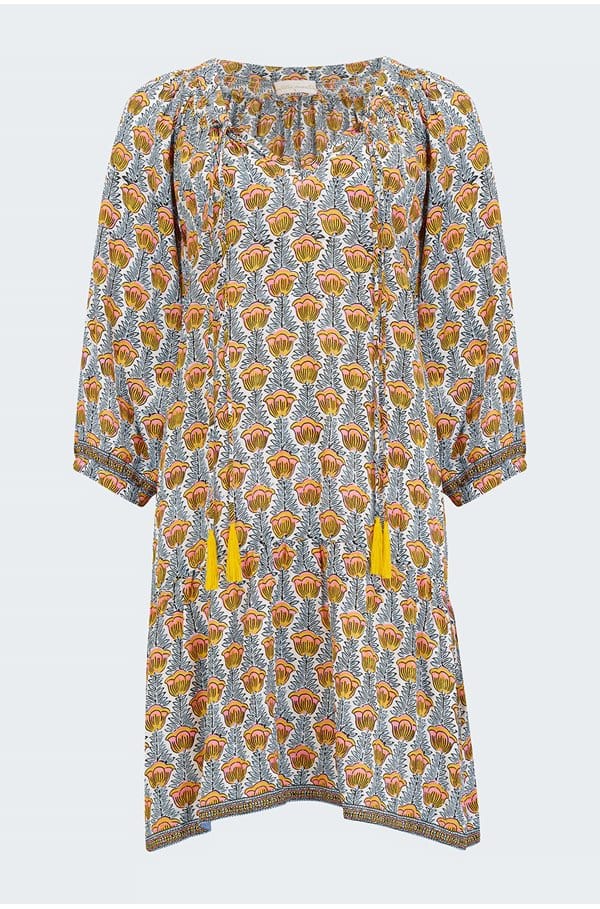 stevie dress in french blue