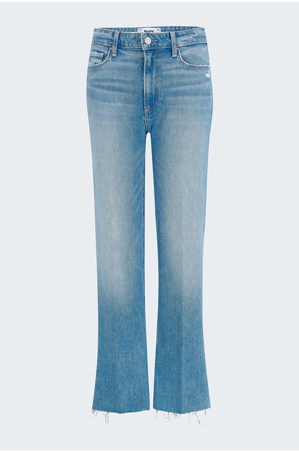 leenah ankle raw hem in exhibition distressed