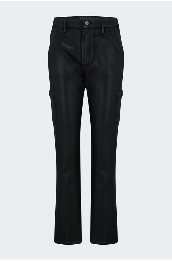 jolie cargo in black fog luxe coating