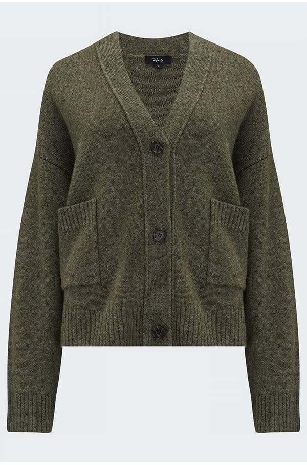 lindi cardigan in olive