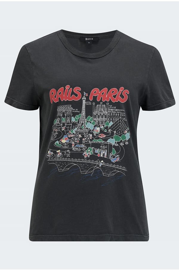 boyfriend tee in rails paris map