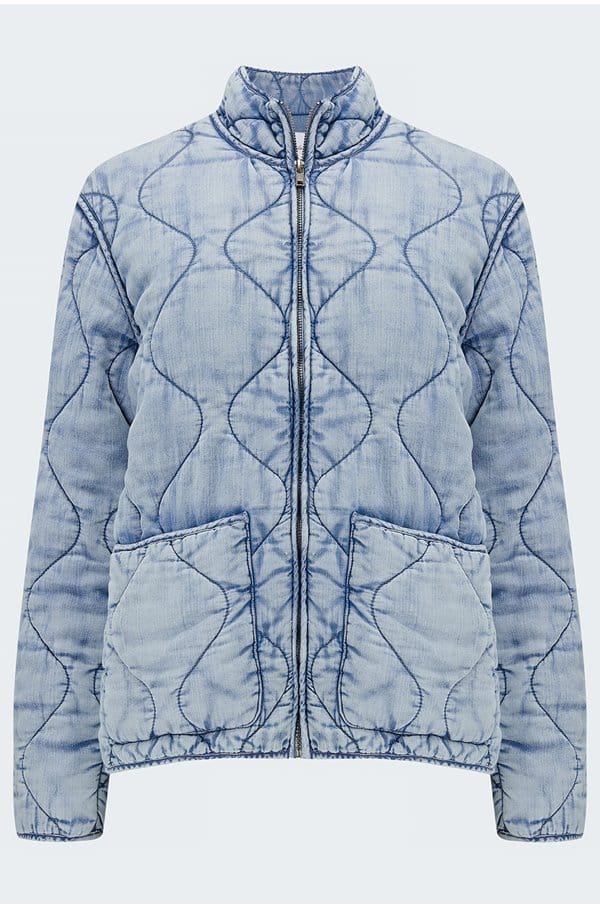 denver jacket in medium vintage cloud wash