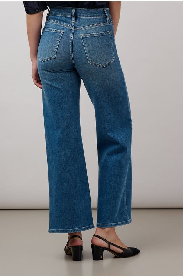 le slim palazzo in drizzle