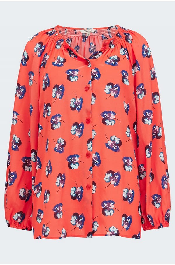 classic blouse in for red me not