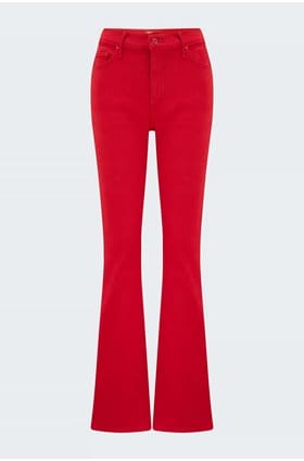 The Weekender Skimp in Haute Red