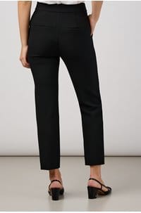 renzo pant in black silver