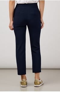 renzo pant in navy gold