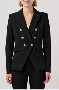 miller dickey jacket in black silver