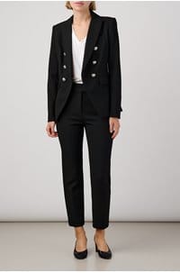 miller dickey jacket in black silver