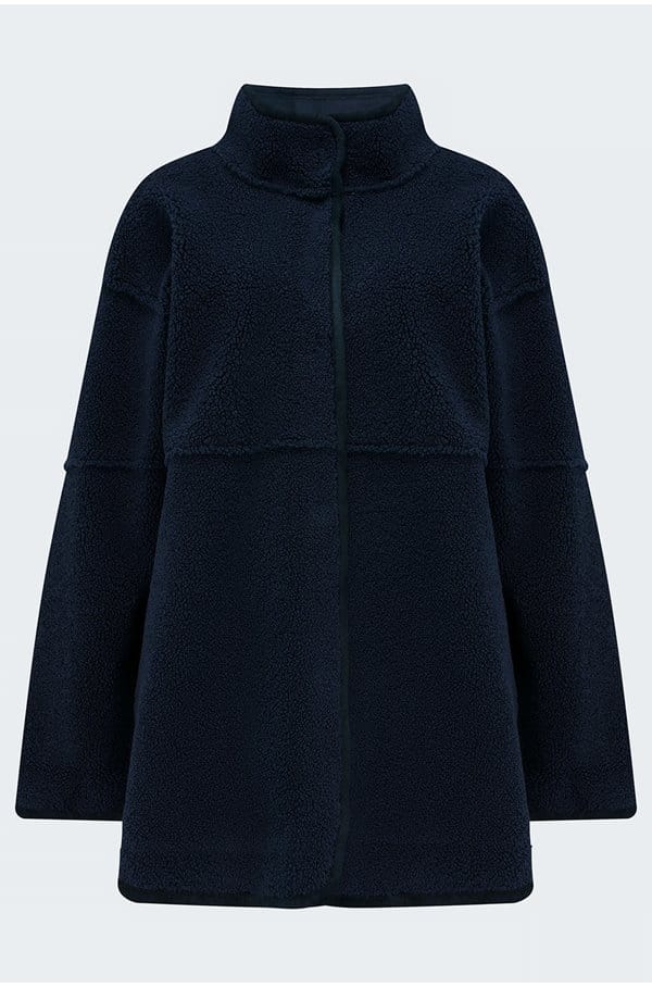 cara coat in navy