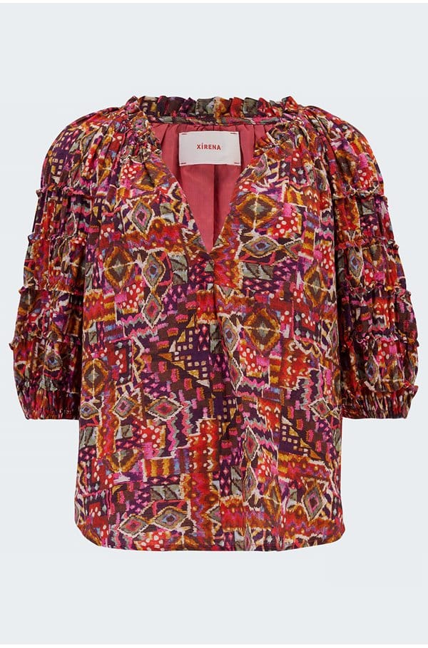 lucia top in kaleidoscope