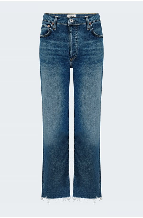 florence wide straight in blue lotus